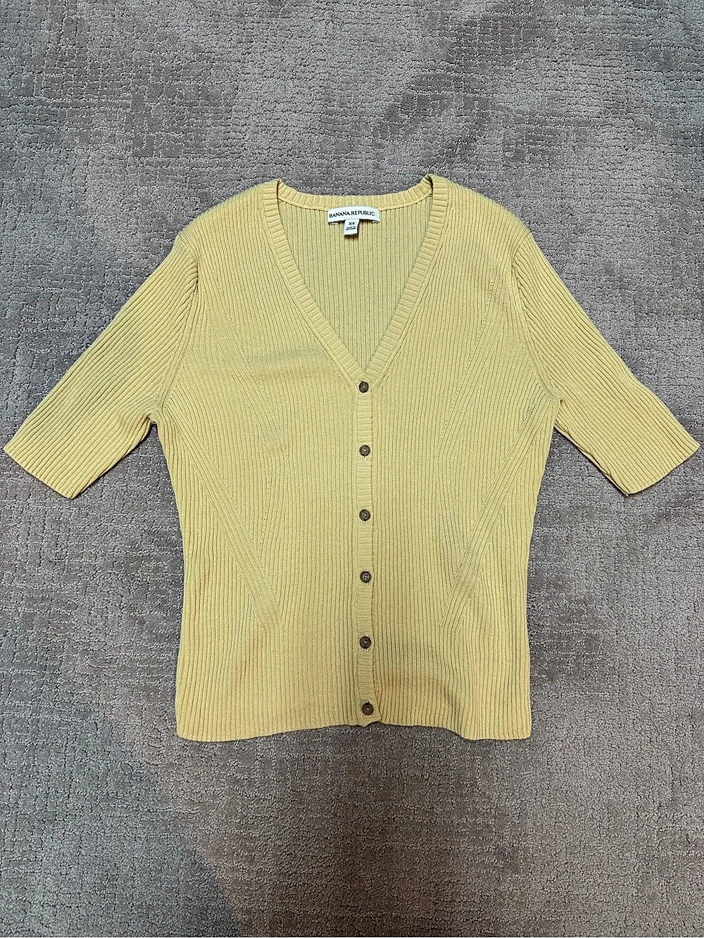 Banana Republic Women's V-Neck Button-Front Cardigan XS